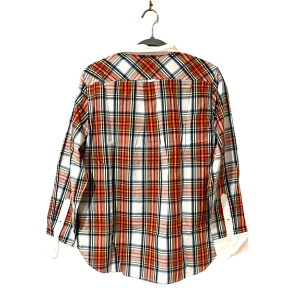 J. Crew Classic Fit Cotton Poplin Shirt in Snowy Stewart Tartan (12) - Picture 7 of 12